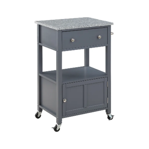 Granite Top Kitchen Cart