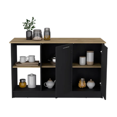 59-inch Wide Kitchen Island