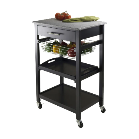Wood Kitchen Cart